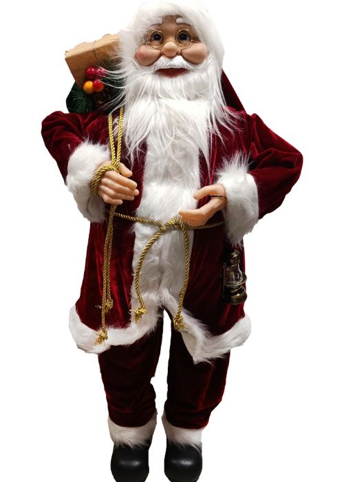 Papá Noel 30 cm Aurora Rojo y Blanco