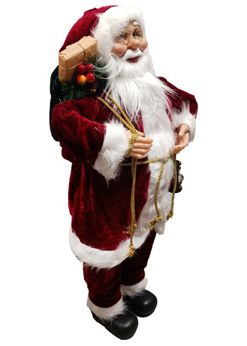 Papá Noel 30 cm Aurora Rojo y Blanco