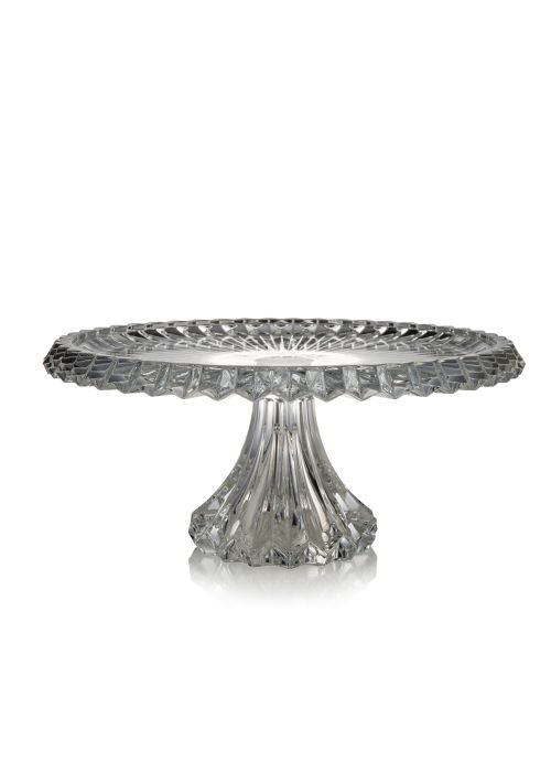 Exhibidor de vidrio mediano con base Neutro