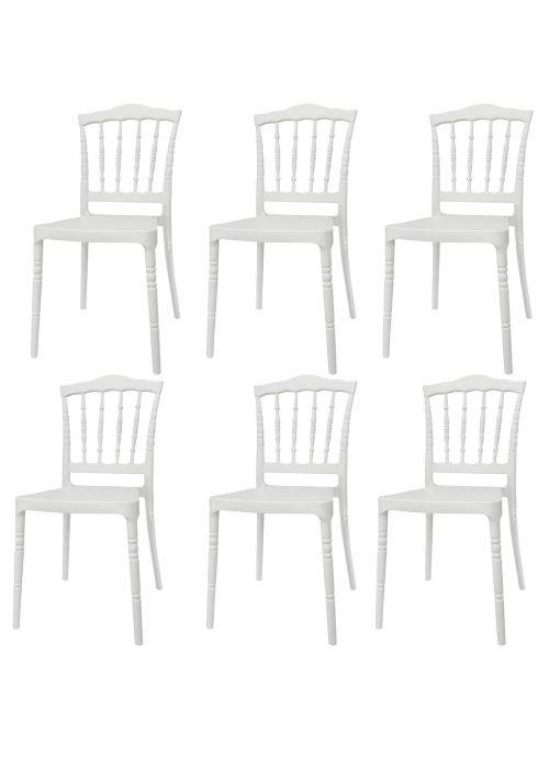 Set Silla Napoleón x6