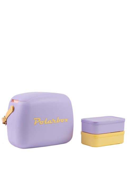 Lunchera Termica Polarbox con dos tupper Lila