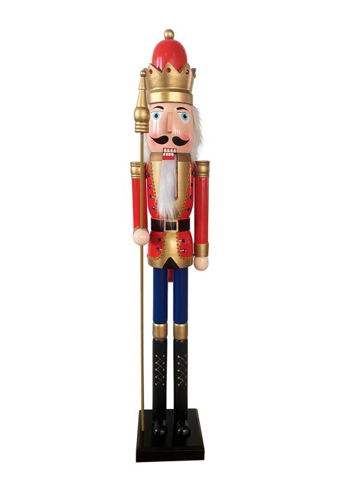 Muñeco Cascanueces Guardia 120 cm Dorado