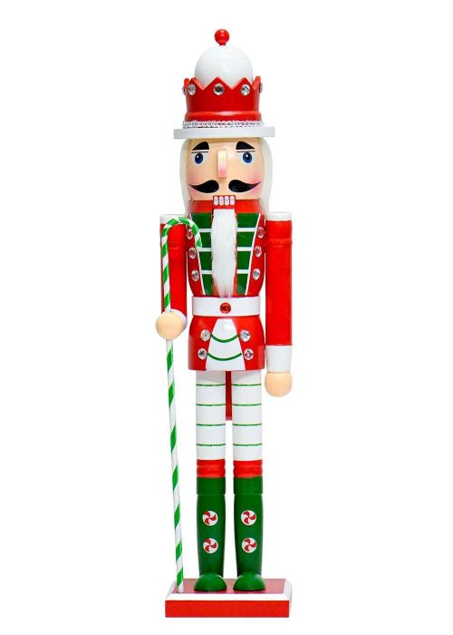 Muñeco Cascanueces Rey Candy 50cm