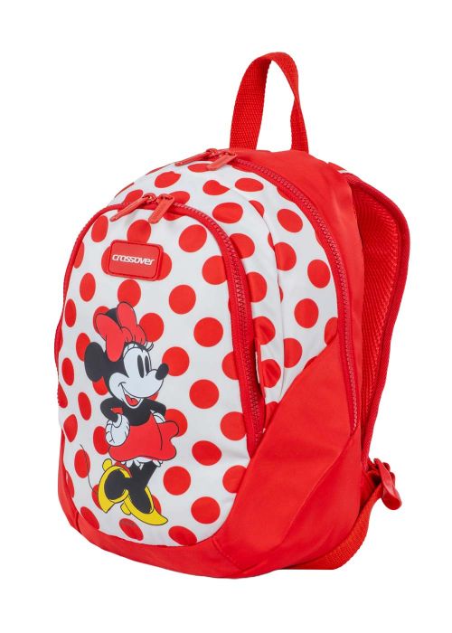MOCHILA MINNIE LUNARES ROJOS 77005