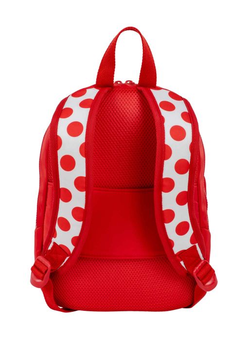 MOCHILA MINNIE LUNARES ROJOS 77005