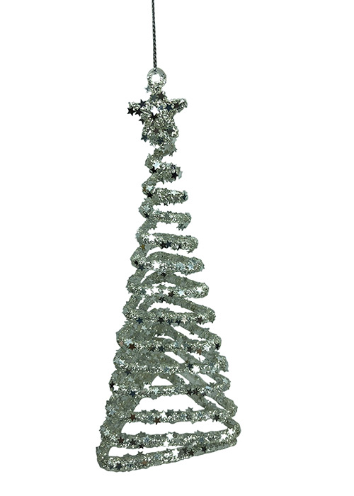 Adorno Arbol plateado Plata