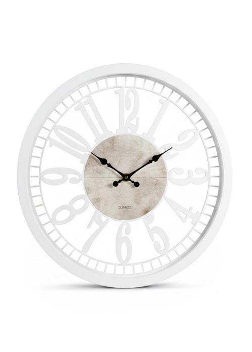 Reloj de pared Vintage con números calados