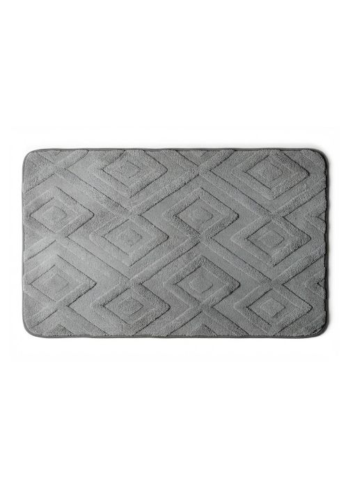 Alfombra de Baño Geométrica 40 x 60 cm Neutro