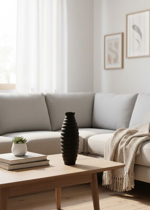 Florero Ondas Neutro