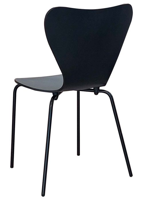 Silla Butterfly Negra Pata Negra