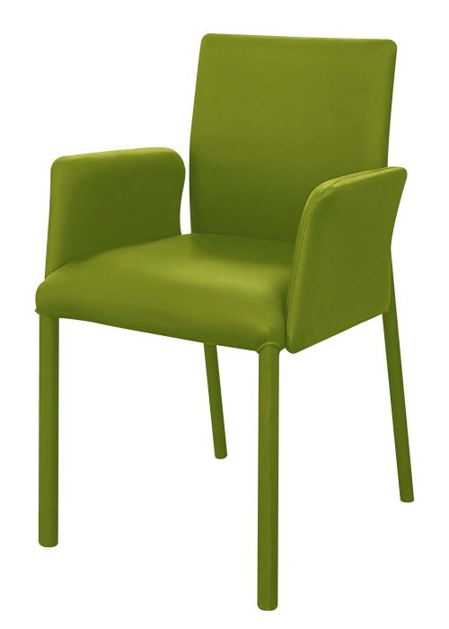 Sillon Onyx Tapizado Verde Manzana