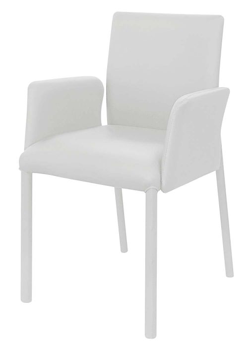 Sillon Onyx Tapizado Blanco