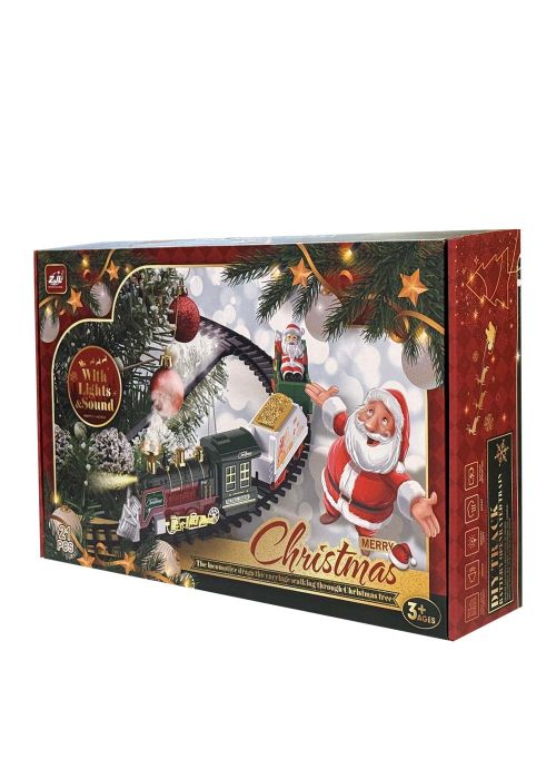 Tren Navideño Colgante 21 Piezas Multicolor