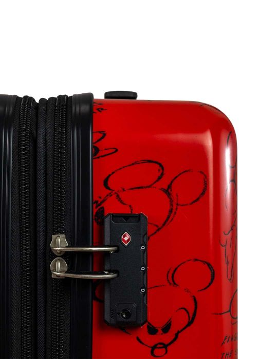 VALIJA MICKEY CLASSIC ROJA 70100 Mediana