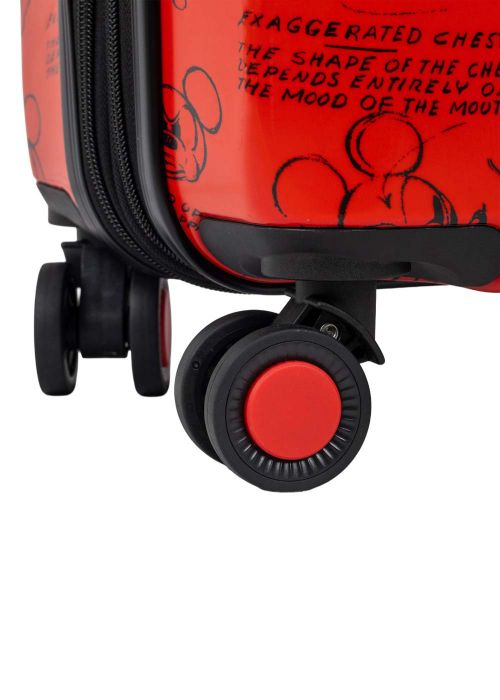 VALIJA MICKEY CLASSIC ROJA 70100 Mediana