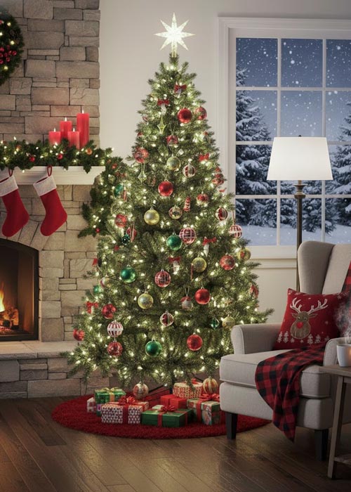 Árbol Navideño Portillo 180 cm Verde