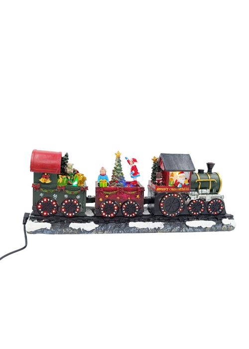 Tren Navideño “Merry Christmas” Multicolor