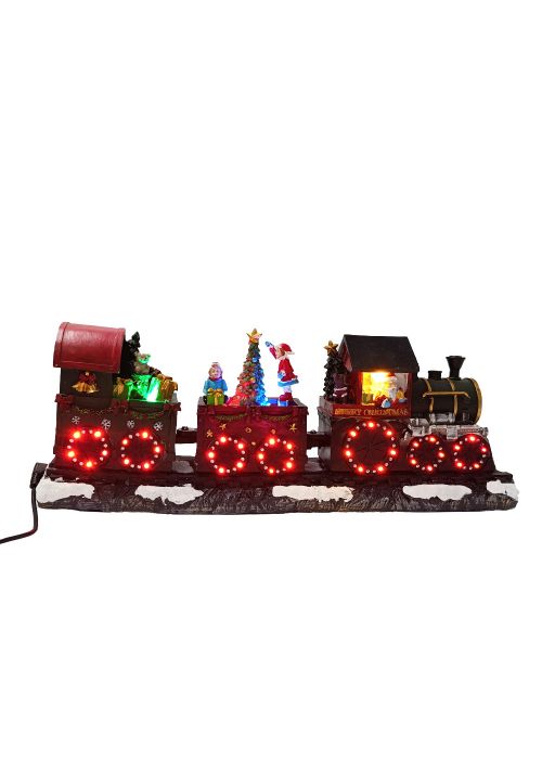 Tren Navideño “Merry Christmas” Multicolor