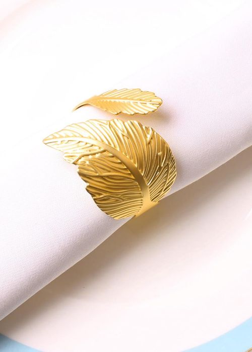 Anillos para Servilletas Tropical Dorado