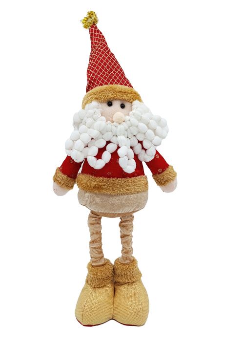 Muñeco Papá Noel Rojo 52 cm. Multicolor