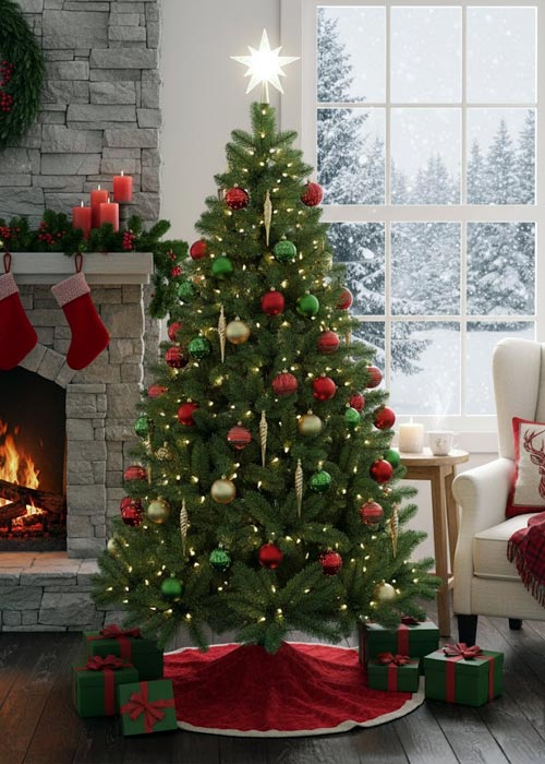 Árbol Navideño Sierra Nevada 300 cm Verde