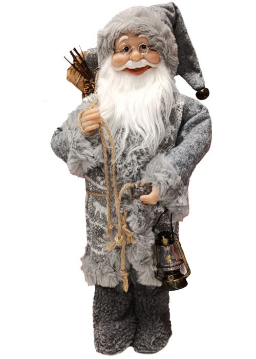 Papá Noel de 60 cm de estilo nórdico Multicolor