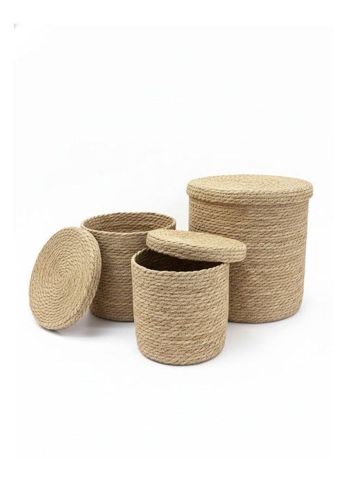 Set de 3 Canastos Naúticos Neutro