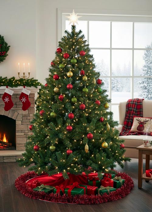 Árbol Navideño Chamonix 240 cm Verde