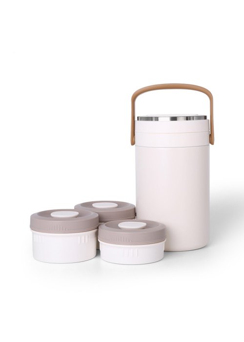 Lunchera térmica Blanca Neutro