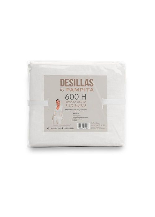 JGO DE SABANA WASHED 600 H 2 1/2 Blanco