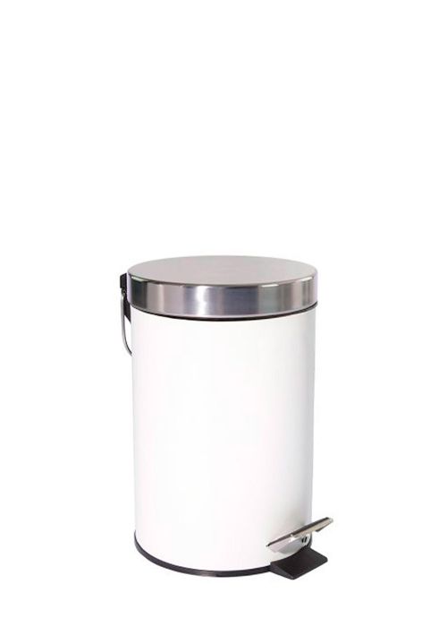 Tacho pedal 3Lts White espejo Blanco
