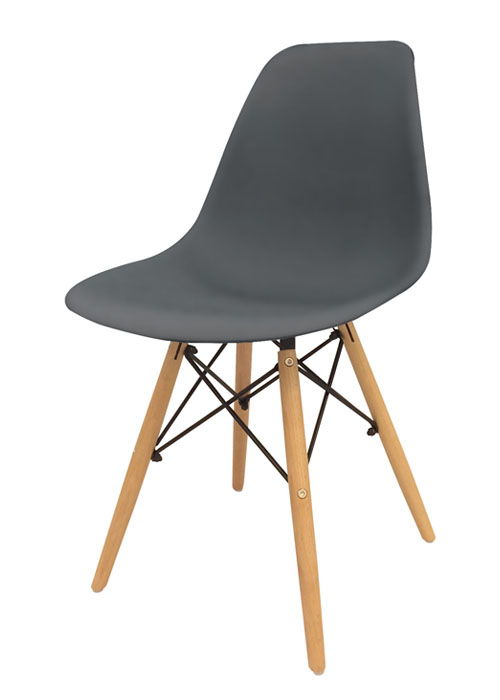 Silla Eames Sin Armar Colores SE - Gris Oscuro