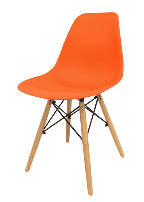 Silla Eames Sin Armar Colores SE - Naranja