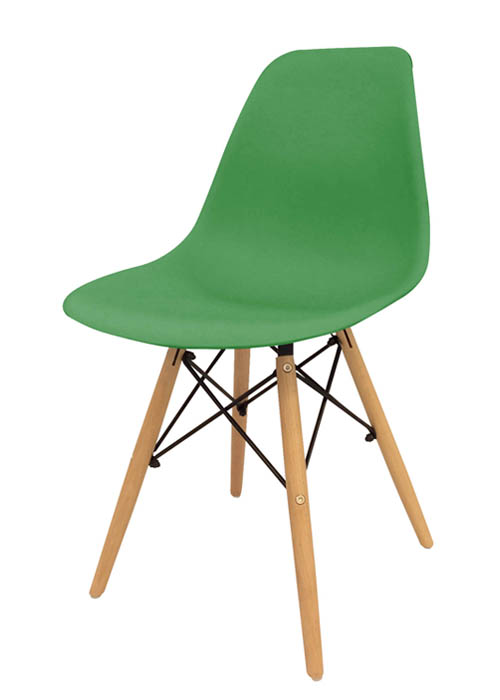 Silla Eames Sin Armar Colores SE - Verde Oscuro