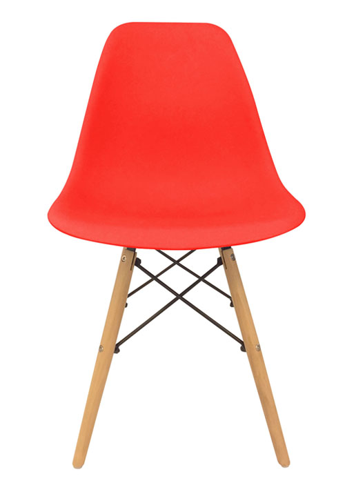 Silla Eames Sin Armar Colores SE - Rojo