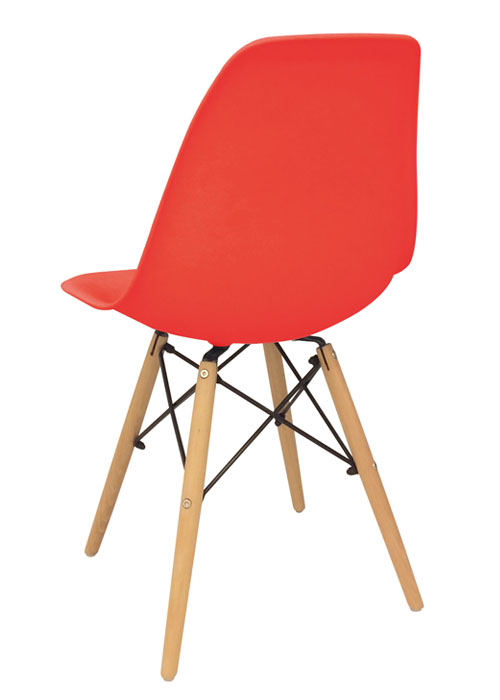 Silla Eames Sin Armar Colores SE - Rojo