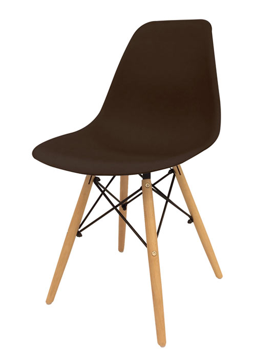 Silla Eames Sin Armar Colores SE - Chocolate Especial