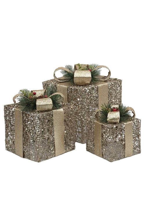 Regalos Decorativos dorados Dorado