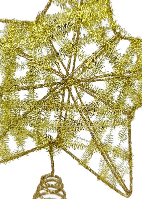 Estrella Puntera B 22 Cm Dorado