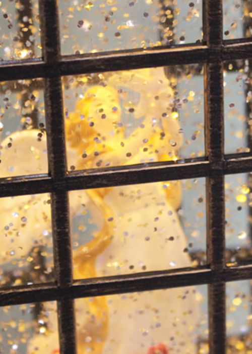 Cabina Telefónica con Glitter Ángel Multicolor