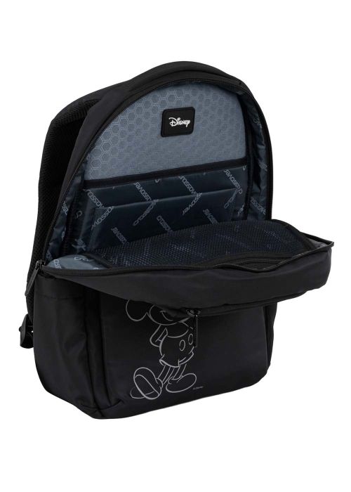 MOCHILA CHICA NEGRO MICKEY WALTS LINE 77008