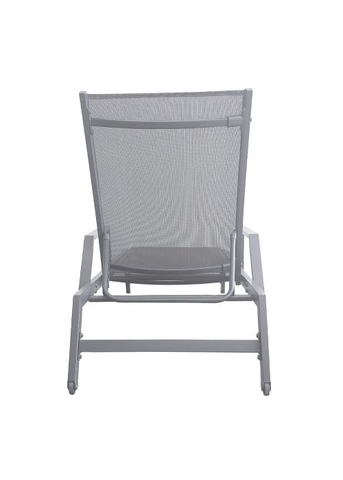 Reposera Krabi con apoyabrazos Gris Oscuro