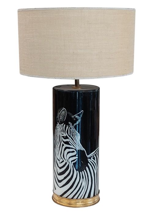 Lampara Cebra Negro