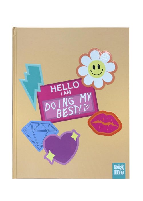 Cuaderno 19x23 Diseno 1 COTTON Neutro