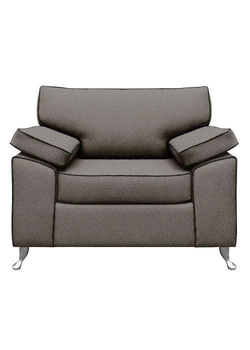 Sillón Portofino 1 Cuerpo Lenny Steel