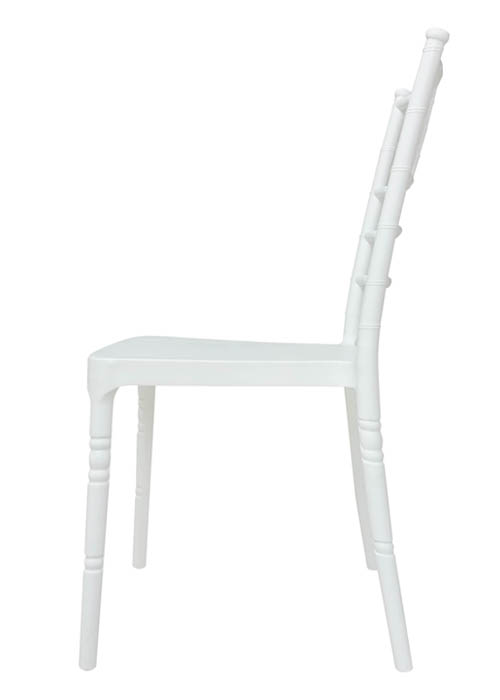Set Silla Tiffany White x6 Blanco