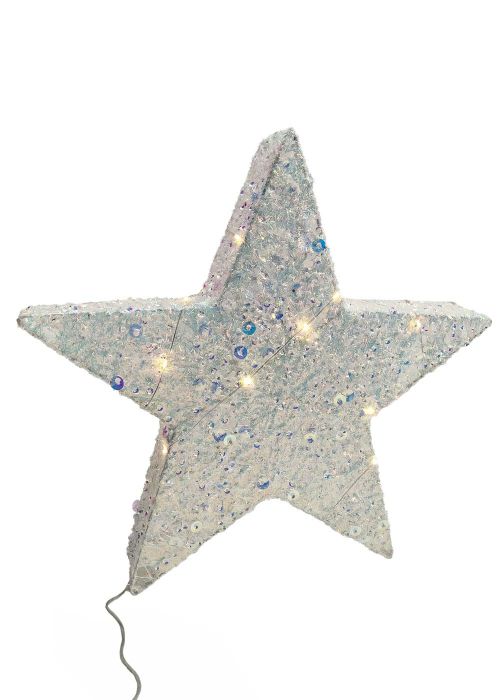 Estrella blanca 40 cm Led