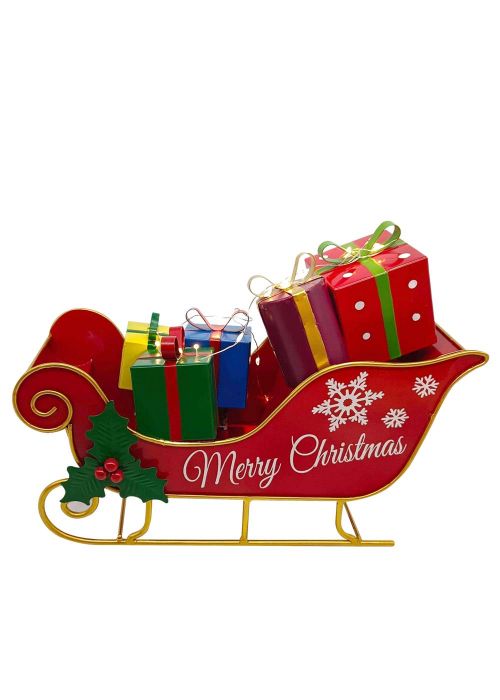 Carroza Merry Christmas Rojo