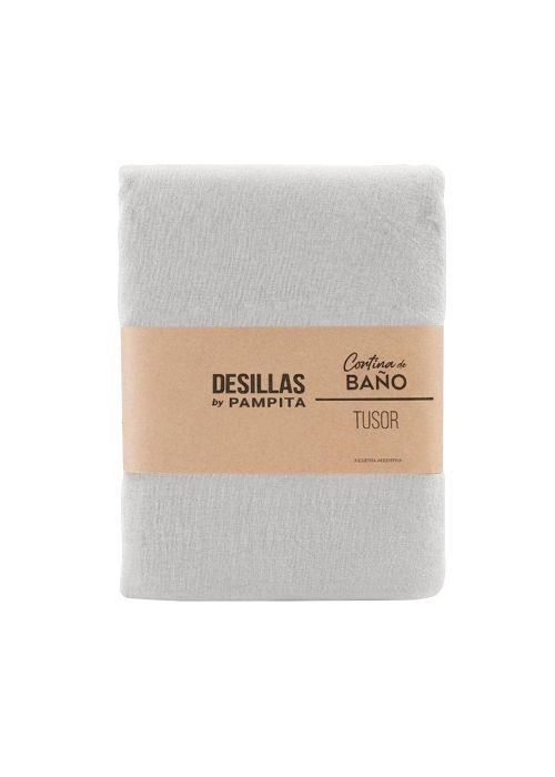 CORTINA DE BAÑO TUSOR 1.80X1.80MTS Blanco