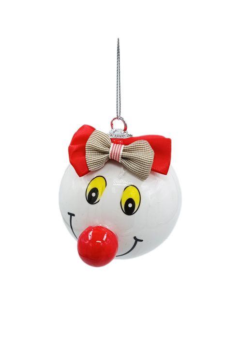 Esfera “Carita Risueña” Blanco